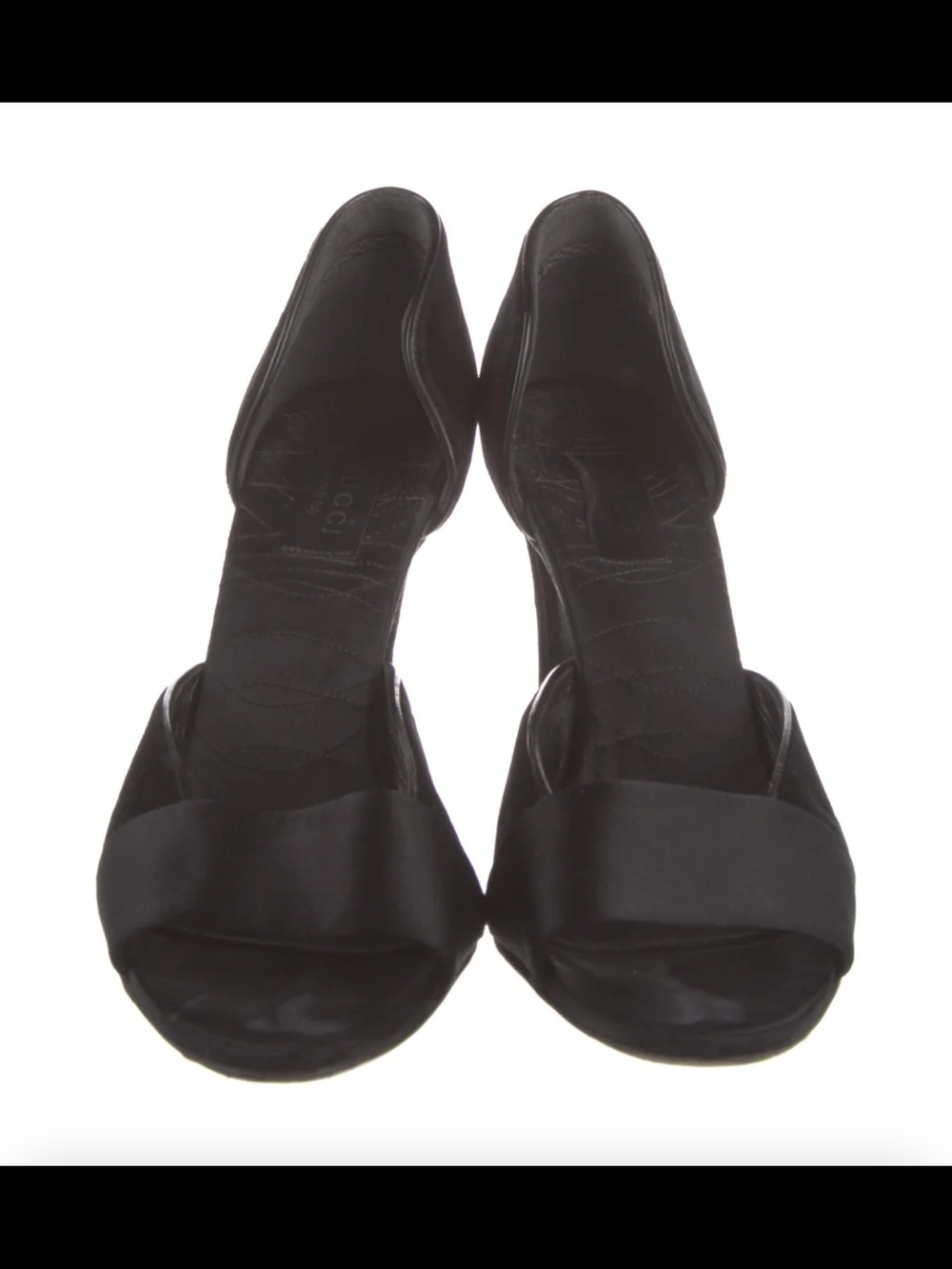 Gucci Black Velvet High Heel - Picture 5 of 5